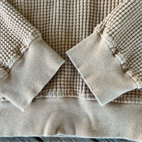 The North Face Waffle Weave Chabot Hoodie Relaxed Fit Medium - Picture 6 of 11